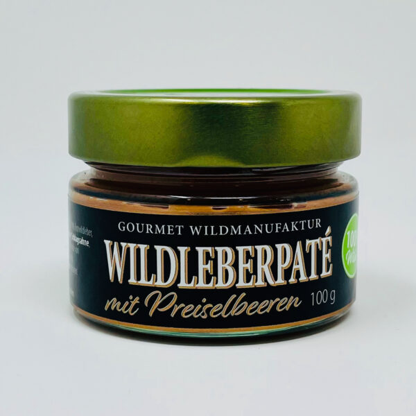 Wildleberpaté mit Preiselbeeren